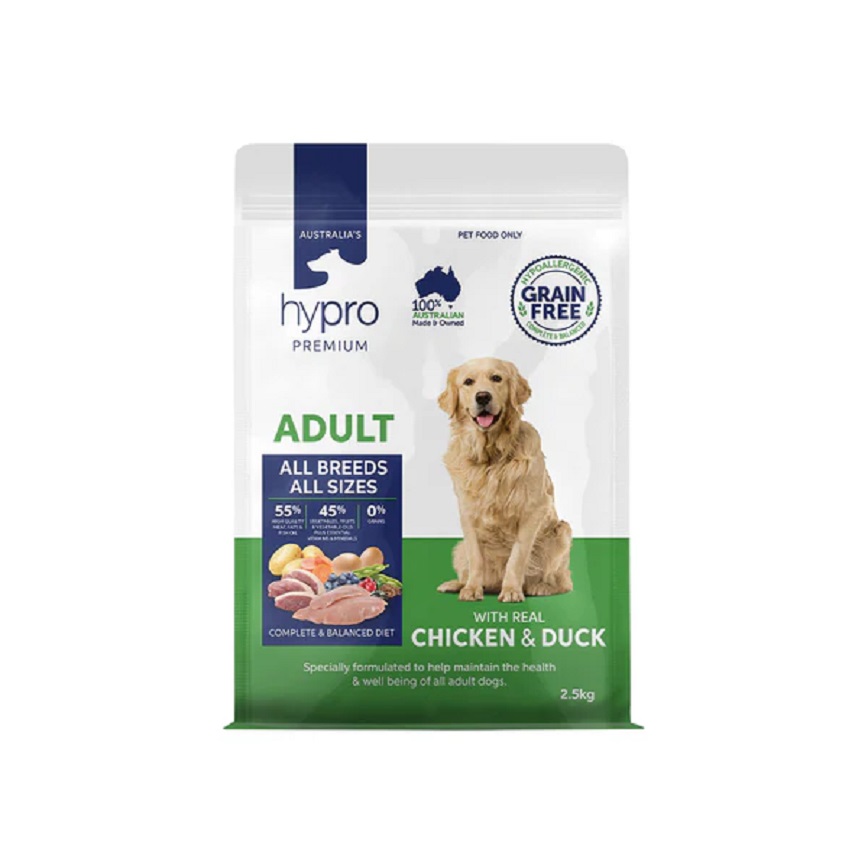 狗糧 Hypro Premium 狗糧 成犬糧 雞 + 鴨味 2.5kg (HP08)