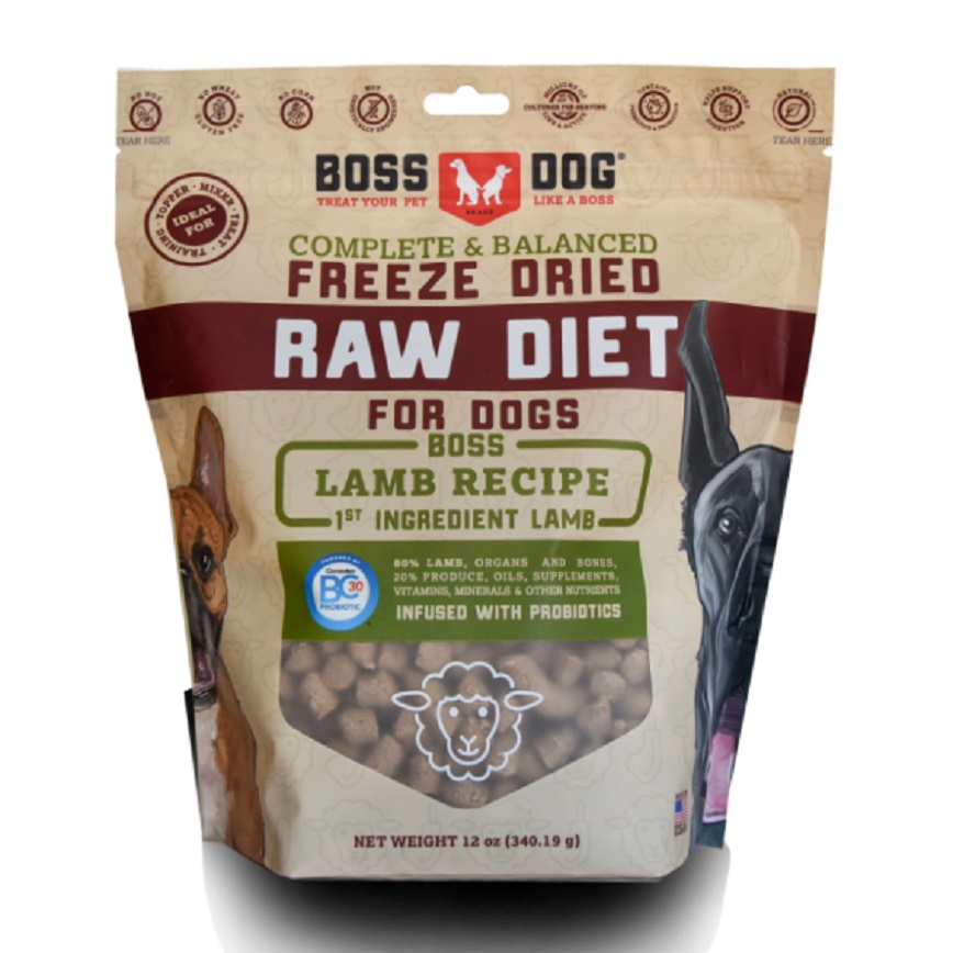 狗糧 Boss Dog 犬用主食凍乾 羊肉配方 12oz (02412)