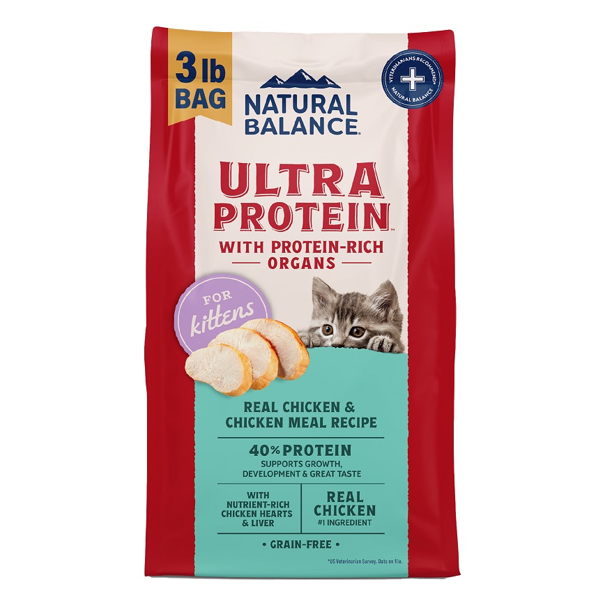 Natural Balance Natural Balance ULTRA PROTEIN 頂級系 雞肉幼貓糧 3lb (00686)