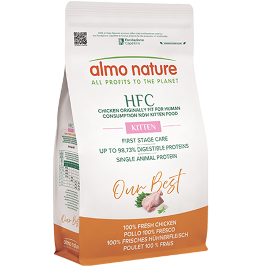 Almo Nature Almo Nature HFC 幼貓糧 新鮮雞肉 1.2kg (9140)