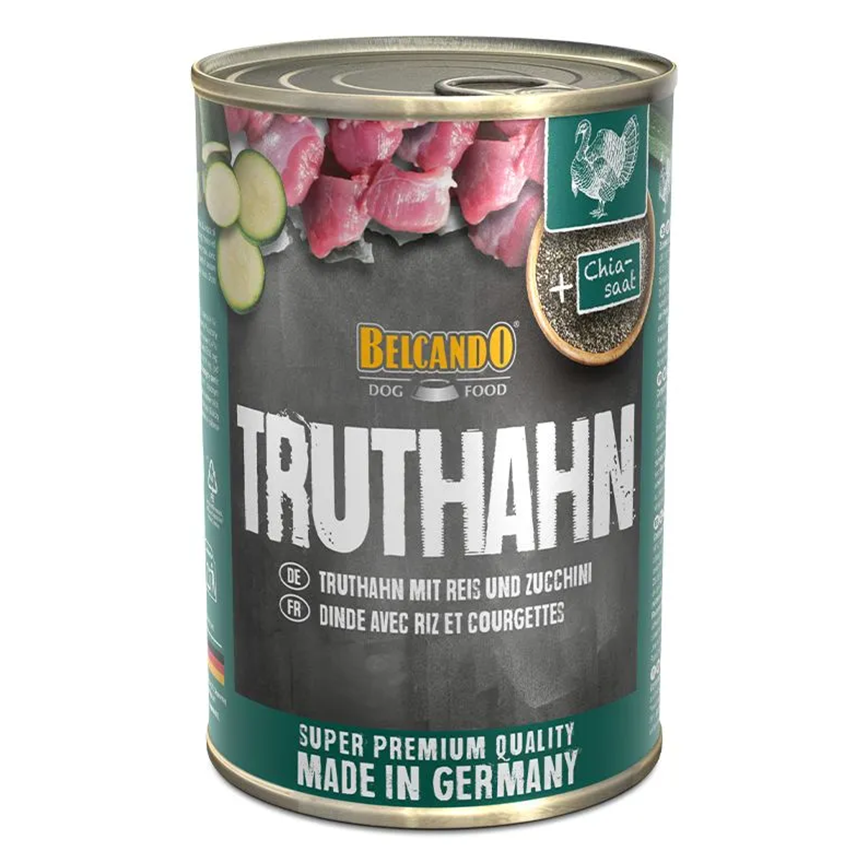 Belcando 德至尊 Belcando 狗罐頭 火雞大米西葫蘆配方 400g