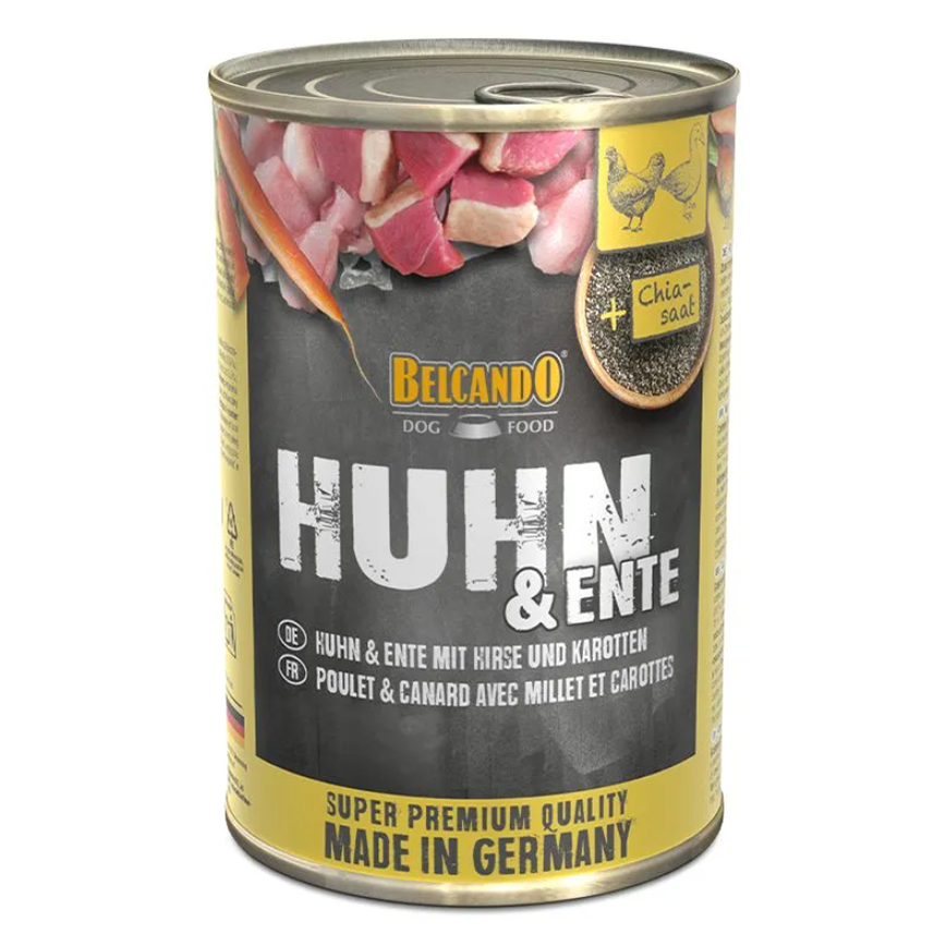 Belcando 德至尊 Belcando 狗罐頭 雞鴨小米胡蘿蔔配方 400g