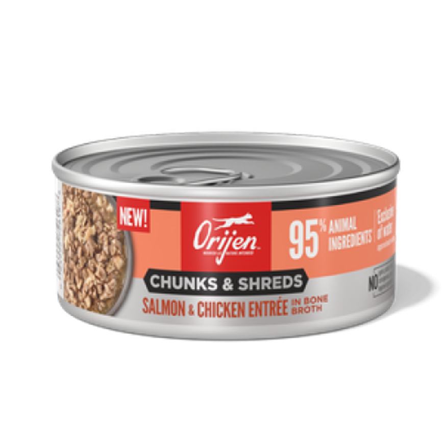 Orijen Orijen 貓罐頭 奢華鮮肉 三文魚雞肉 155g (OC-C-S155)