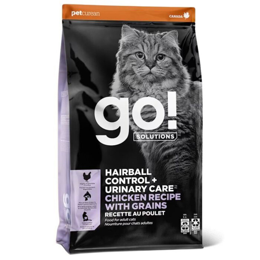 GO GO! SOLUTIONS 貓糧 泌尿系統及袪毛球 雞肉 3lb (FG00604)