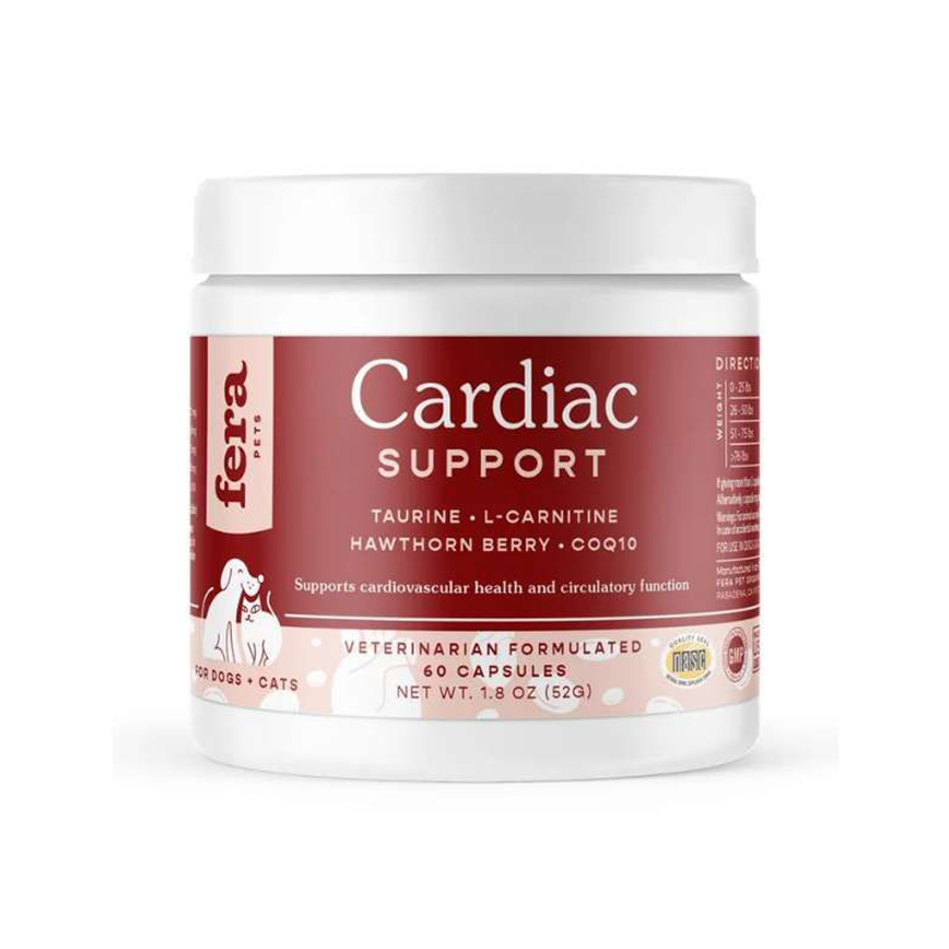 其他 Fera Pets Supplement 貓狗營養補充品 輔酶Q10心臟及心血管健康膠囊 60粒 (犬貓通用) (4587)