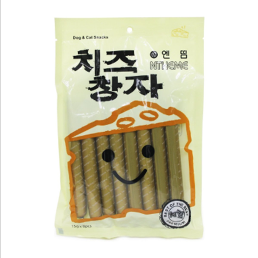 其他 Ntheme 狗小食 韓國芝士雞肉腸(8x15g) (998693)