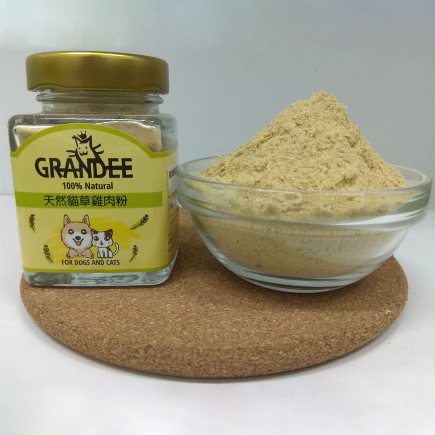 GRANDEE GRANDEE 營養粉系列 天然貓草雞粉 50g (貓犬用)