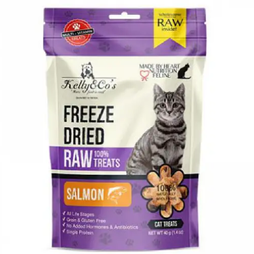 其他 Kelly & Co's 貓零食 脫水凍乾小食 三文魚 40g