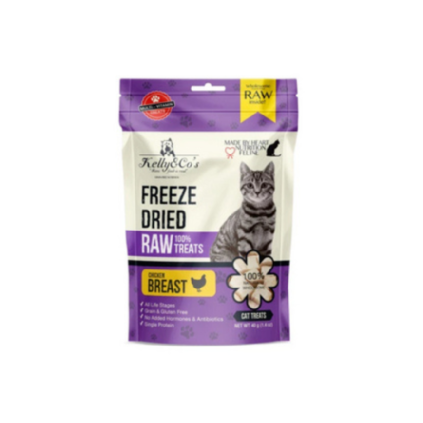 其他 Kelly & Co's 貓零食 脫水凍乾小食 雞胸肉 40g