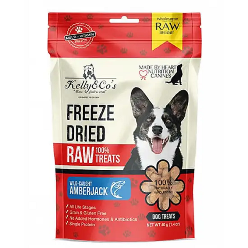 其他 Kelly & Co's 狗零食 脫水凍乾小食 油甘魚 40g