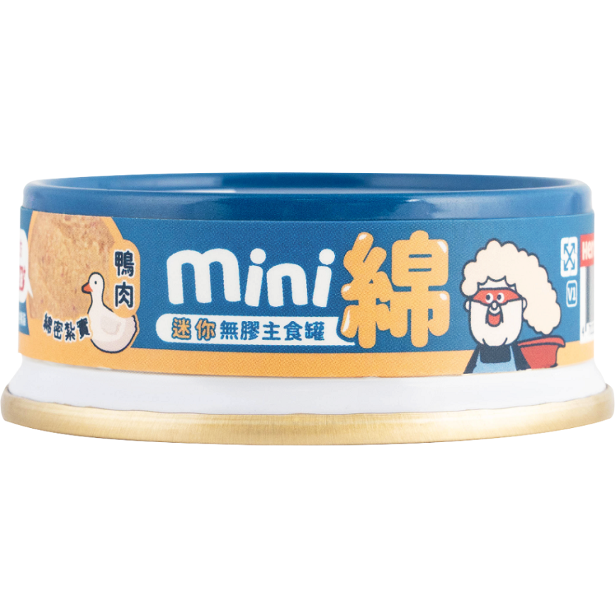 HEROMAMA HeroMama 貓罐頭 無膠迷你主食罐 綿密紮實 泌尿護膚配方 鴨肉 55g