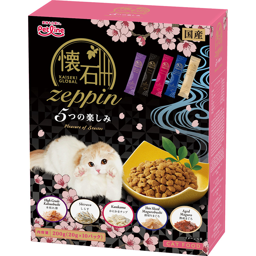 日清 日本Petline 懷石絕品 滿足系列(5種口味) 200g (PL-GLZ-2)