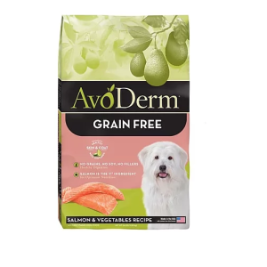 AvoDerm牛油果-AvoDerm-Natural-無殼物全犬糧-三文魚蔬菜配方-適合各年齡及各犬種-24lb-SV-4N-AvoDerm-牛油果-寵物用品速遞