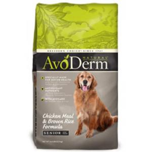 AvoDerm牛油果-AvoDerm-Natural-牛油果抗氧化配方狗糧-7歲以上高齡犬-15lb-Talentail-寵物用品速遞