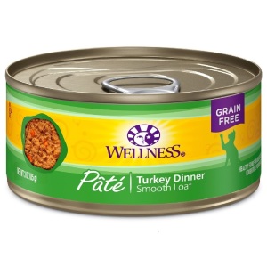 WELLNESS-Pate-營養貓罐頭-純火雞肉-Turkey-Dinner-Smooth-Loaf-3oz-綠-8956-WELLNESS-寵物用品速遞