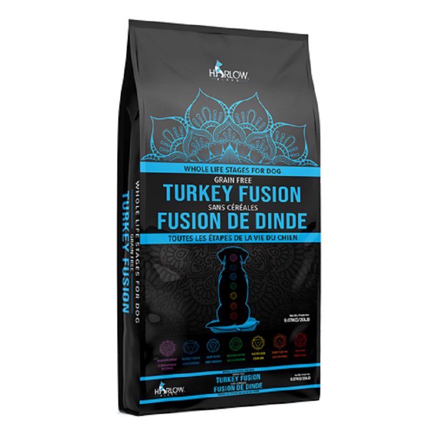 Holistic Blend 楓葉 Harlow Blend 楓葉 無穀物狗糧 鮮火雞三文魚蔬果 20lb (HR-122120) (新包裝)
