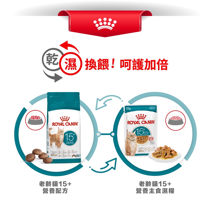 Royal Canin 貓糧 法國皇家貓糧 FHN 老齡貓15+ 營養配方 2kg (4108800) (圖片7)