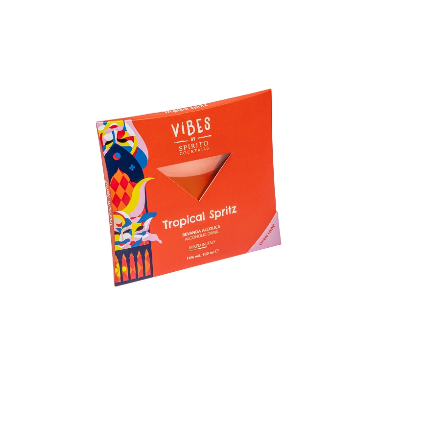 Spirito Cocktails Vibes By Spirito Cocktails Tropical Spritz 14% 100ml