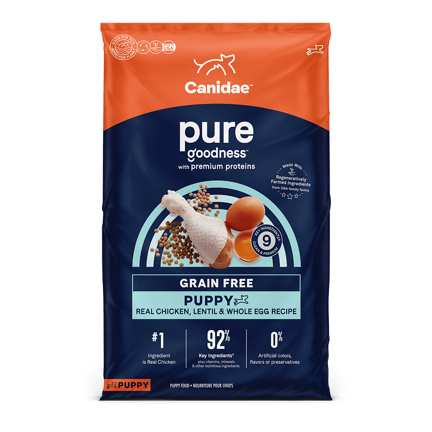 CANIDAE CANIDAE 咖比 狗糧 PURE 無穀物幼犬配方 22lb (1560A)