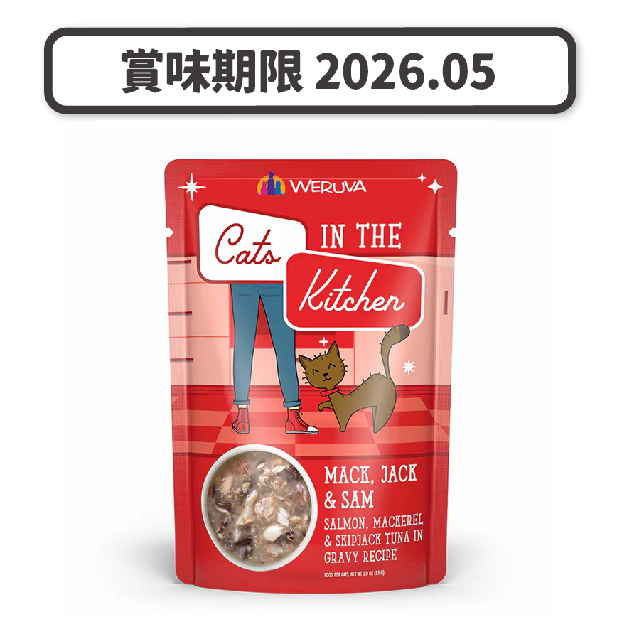 WeRuVa WeRuVa DITK pouch The Double Dip with Beef & Wild Caught Salmon Au Jus 2.8oz (003172) (賞味期限 2026.05)