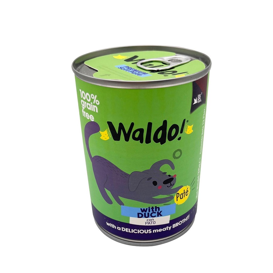Waldo! Waldo! 狗罐頭 主食罐 鴨肉味 375g (HF00143)