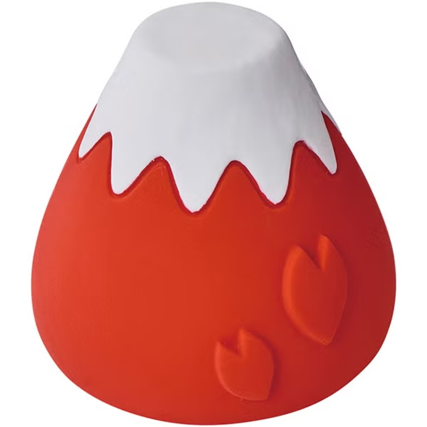 Petio 狗玩具 富士山造型乳膠玩具 紅色富士 (81606011)