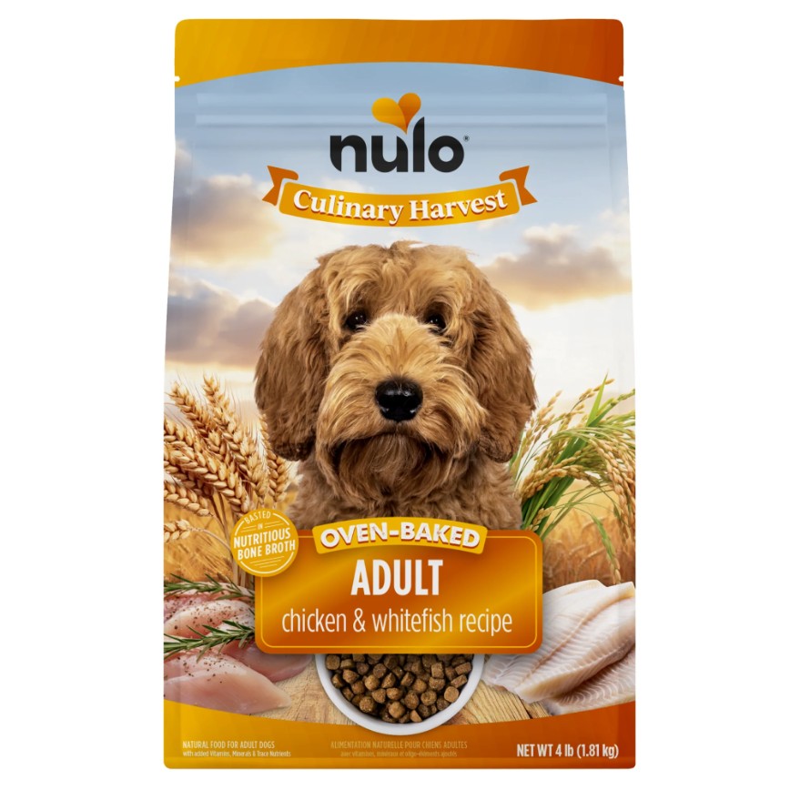 Nulo Culinary Harvest (OVEN-BAKED) 狗糧 成犬配方 雞肉+白魚 20lb (31BC20)