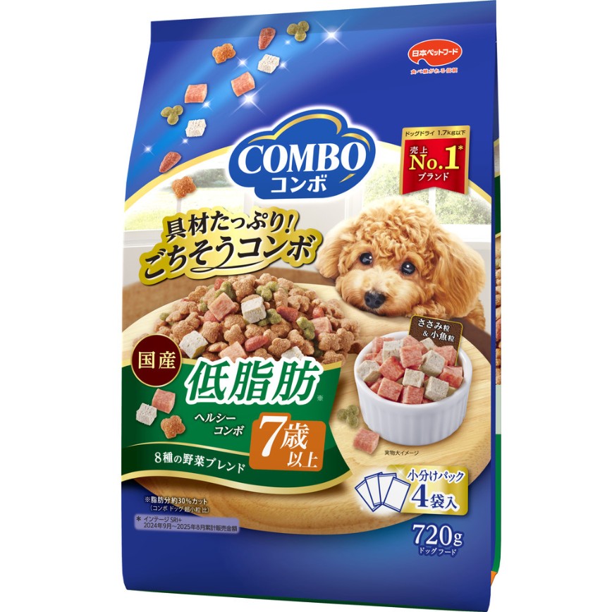 COMBO 狗糧 老犬7+專用 低脂配方 180g×4 (NPF-CDL7720)