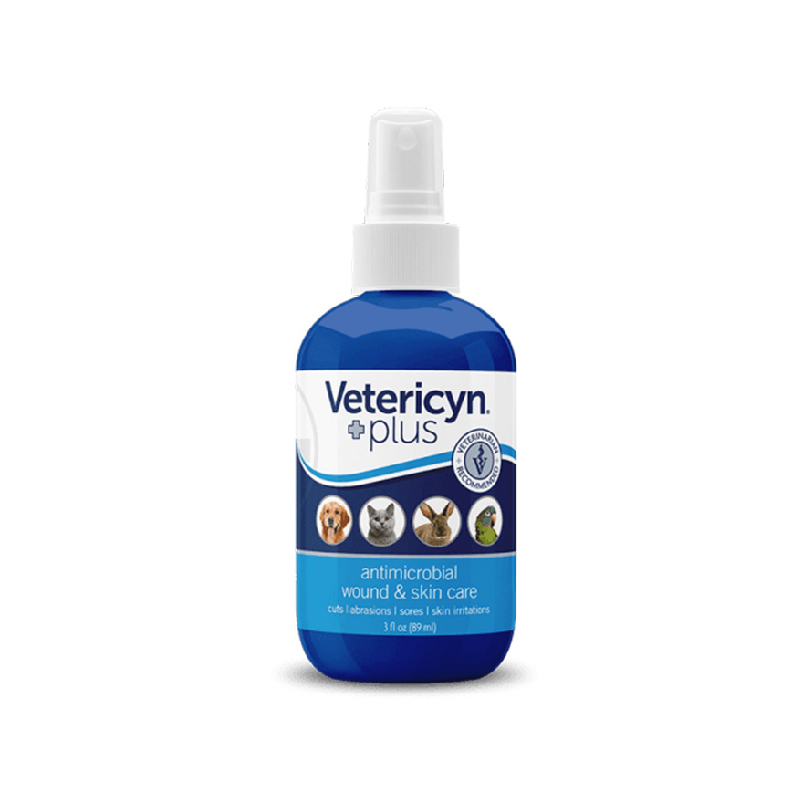 Vetericyn Plus 寵物神仙水 Vetericyn Plus維特 神仙水 傷口護理 Wound & Skin Care Liquid 3oz (貓犬用) (VC1007) 隨機包裝