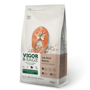 VIGOR-SAGE-無穀物天然糧-三文魚百合美毛小型成犬-Lily-Root-Beauty-Small-Breed-Adult-Dog-2kg-VIGOR-SAGE-寵物用品速遞