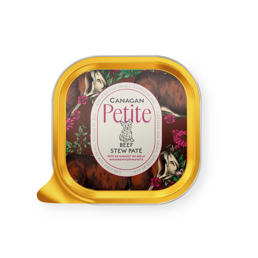 Canagan Petite 狗用主食餐盒 挑咀系列牛肉配方 BEEF STEW PATÉ 100g (AWB)