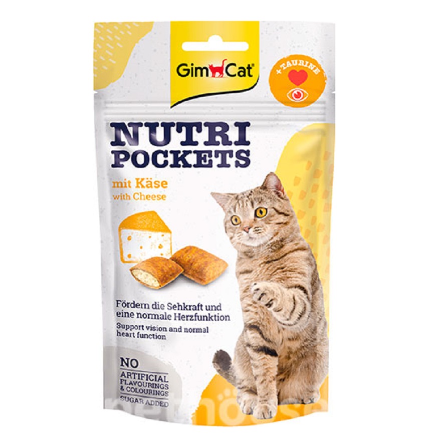 忌廉哥 Gim Cat 貓零食 明目美毛芝士雞肉貓脆脆夾心小食 150g