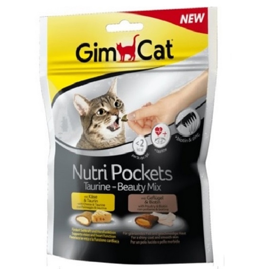 忌廉哥 Gim Cat 貓零食 明目美毛芝士雞肉貓脆脆夾心小食 15g