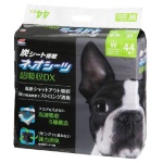 日本NEO SHEET DX W 消臭炭超厚型 寵物尿墊 狗尿墊 狗尿片 [45*60 L碼 44枚] (綠) 狗狗 狗尿墊 狗尿片 寵物用品速遞
