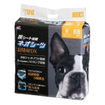 日本NEO SHEET DX R 消臭炭超厚型寵物尿墊 狗尿墊 狗尿片 [34*45 S碼 88枚] (橙) 狗狗 狗尿墊 寵物用品速遞