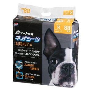 NEO-SHEET-日本NEO-SHEET-DX-R-消臭炭超厚型寵物尿墊-狗尿墊-狗尿片-34x45-S碼-88枚入-橙-狗尿墊-寵物用品速遞