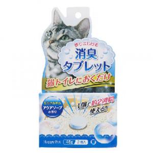 貓咪日常用品-日本大塚貓砂盤除臭清香片2週間-藍色肥皂味-90g-TBS-貓砂盤用消臭用品-寵物用品速遞
