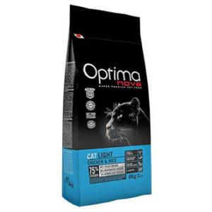 Optima-nova-黑豹修身低脂配方-Light-Chicken-Rice-8kg-OCL-L-Optima-寵物用品速遞
