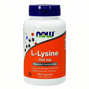 NOW-L-Lysine-貓用離胺酸-500mg-100-Capsules-營養膏-保充劑-寵物用品速遞