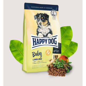 Happy-Dog-Supreme-Young-初生犬羊肉及飯配方-一至六個月-Baby-Lamb-Rice-1kg-Happy-Dog-寵物用品速遞