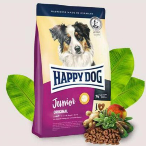 Happy-Dog-Supreme-Young-幼犬配方-六個月至一歲-Junior-Original-4kg-Happy-Dog-寵物用品速遞