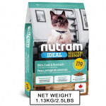 nutram IDEAL紐頓 敏感腸胃及皮膚配方貓糧 I19 1.13kg (NT-I19-1K) 貓糧 貓乾糧 Nutram 紐頓 寵物用品速遞