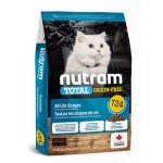 nutram紐頓 無薯無穀糧全貓糧 三文魚及鱒魚 T24 5.4kg (NT-T24-5K) 貓糧 貓乾糧 Nutram 紐頓 寵物用品速遞