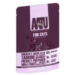 AATU 貓濕糧 主食配方 雞肉+鵪鶉 85g (ATWCC85) 貓罐頭 貓濕糧 AATU 寵物用品速遞