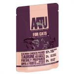AATU 貓濕糧 主食配方 三文魚+雞肉+虎蝦 85g (ATWCS85) 貓罐頭 貓濕糧 AATU 寵物用品速遞