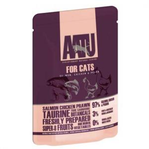 AATU-貓濕糧-主食配方-三文魚-雞肉-虎蝦-85g-AATU-寵物用品速遞