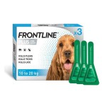 FRONTLINE Plus for Dogs 狗用殺蝨滴 (10-20kg中型犬專用) (FPM) (新舊包裝隨機出貨) 狗狗清潔美容用品 皮膚毛髮護理 寵物用品速遞