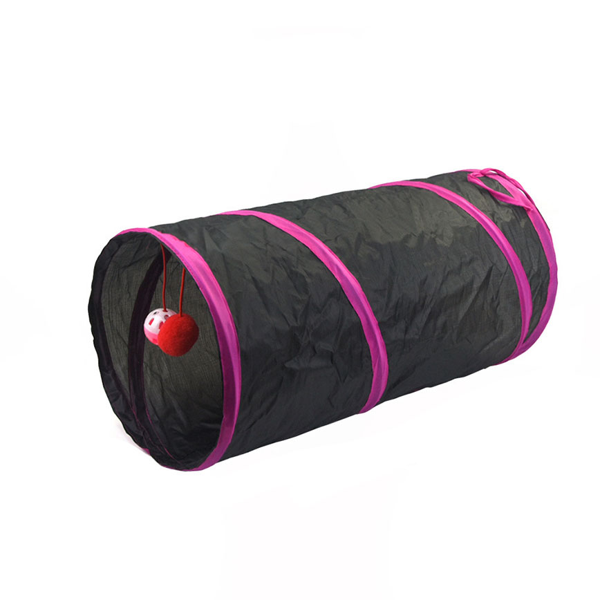 HelloDOG 貓玩具 可摺疊滾地玩具 貓咪隧道窩 (款式隨機) (圖片5)