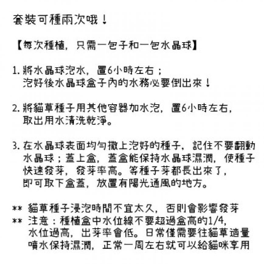 Catnip Natural DIY 水晶珠珠貓草套裝 (圖片4)