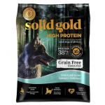 solidgold素力高 無穀御品(三文魚)乾狗糧 High Protein With Cold Water Salmon + Krill Meal 4lb 狗糧 solidgold 素力高 寵物用品速遞